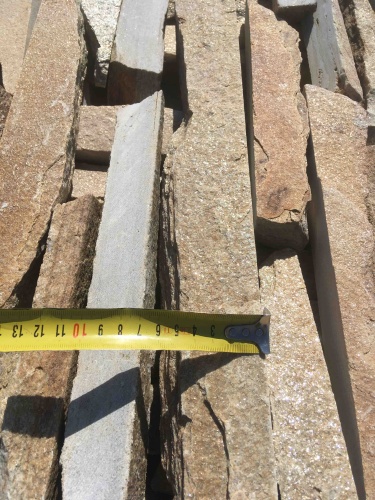 Горбушка златолит золотистый для облицовки купить в Курске