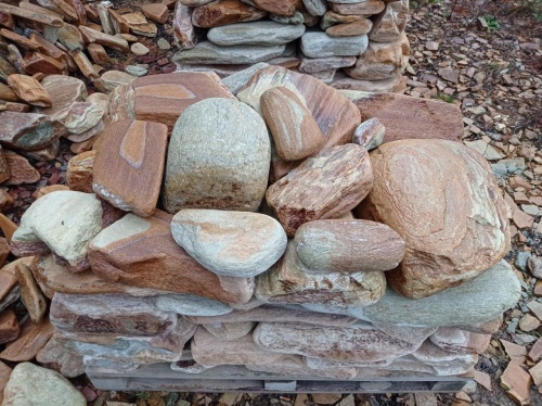 Златолит жёлтый, жёлто-зелёный глыбки и валуны для ланшафтного дизайна купить в Курске