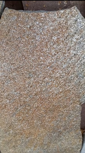 Плитняк златолит серебристый для цоколя, отмостки купить в Курске