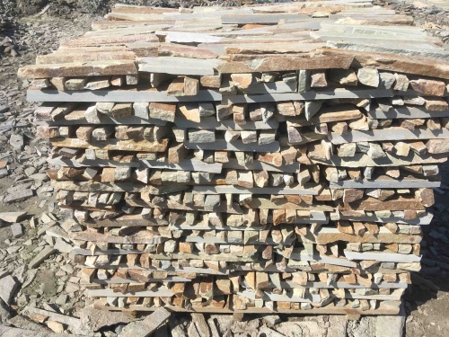 Горбушка златолит золотистый для облицовки купить в Курске